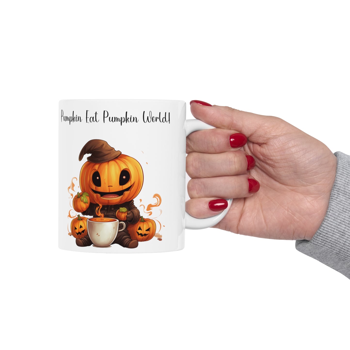 Pumpkin Eat Pumpkin World Mug
