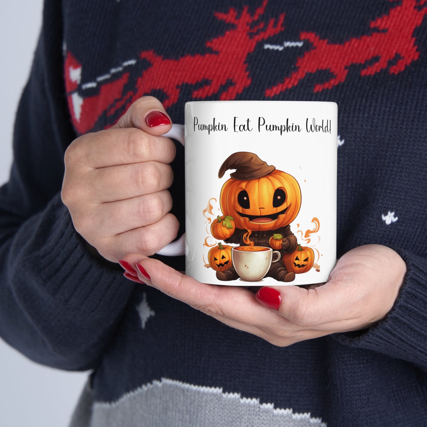 Pumpkin Eat Pumpkin World Mug